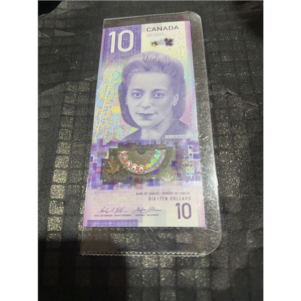 2018 Canada $10 Viola Desmond Polymer Banknote FTZ4233422