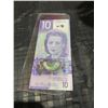 Image 1 : 2018 Canada $10 Polymer Banknote Viola Desmond Serial FTZ4233425
