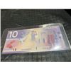 Image 2 : Canada $10 Polymer Bill FEF6580974 Laminated