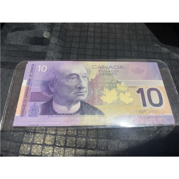 2007 Bank of Canada $10 Bill Polymer Note FEB1741658