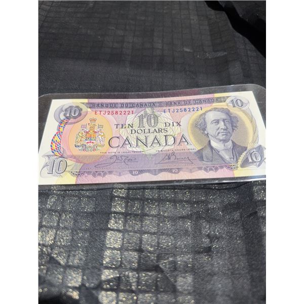 1971 Bank of Canada $10 Note ETJ2582221