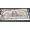 Image 2 : 1937 Bank of Canada $10 Bill, King George VI, Serial #8114580