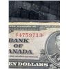 Image 3 : 1937 Bank of Canada $10 Note, King George VI, EF Series E/2 4759713