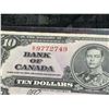 Image 3 : 1937 Bank of Canada $10 Bill, Serial #9772749