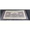 Image 2 : 1937 Bank of Canada $10 Bill, King George VI, Serial DK5562802