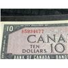 Image 3 : 1954 Bank of Canada $10 Bill, Devil's Face, QEII, BC-32b