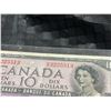 Image 3 : 1954 Bank of Canada $10 Bill, Devil's Face, Serial #3225513