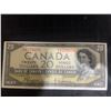 Image 1 : 1954 Canada $20 Banknote, Devil’s Face, A1276076