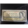 Image 1 : 1954 Canada Bank of Canada $20 Note, Devil's Face, Queen Elizabeth II