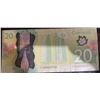 Image 1 : Canadian $20 Polymer Banknote, Queen Elizabeth II, Serial FIN0000930