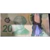 Image 2 : Canadian $20 Polymer Banknote, Queen Elizabeth II, Serial FIN0000930