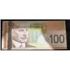 Image 1 : Bank of Canada $100 Polymer Banknote BKE7667777