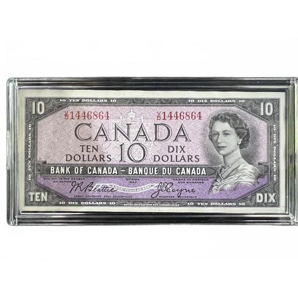1954 Canadian $10 Bill, Queen Elizabeth II
