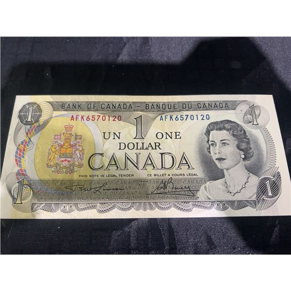 1973 Canadian $1 Banknote, AFK6570120