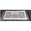 Image 2 : 1937 Bank of Canada $10 Bill, King George VI, Serial DK5562802