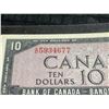 Image 3 : 1954 Bank of Canada $10 Bill, Devil's Face, QEII, BC-32b
