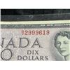Image 3 : 1954 Bank of Canada $10 Bill, Serial 2999619