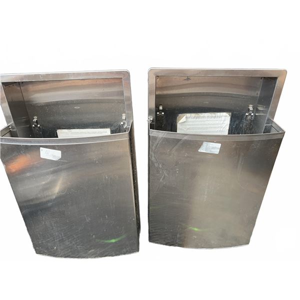 Bobrick Contura Series Stainless Steel Waste Receptacles