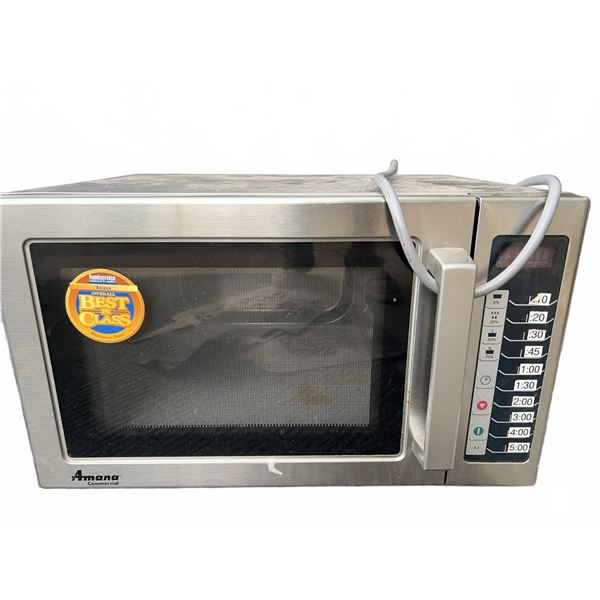 Amana Commercial Microwave Oven Stainless Steel