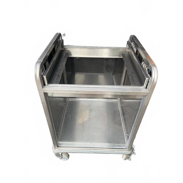 Hatch Industries Stainless Steel Enclosed Tray Cart