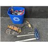 Image 1 : Hand Tools, Wood Chisel Set, Hammers, and Clamps