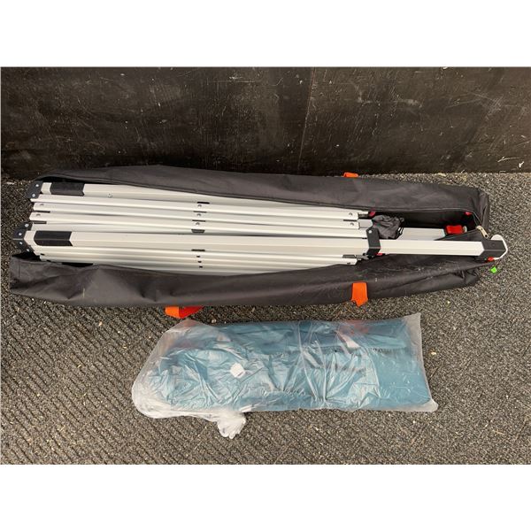 8x8 Pop-Up Canopy Tent with Carry Bag and Accessories