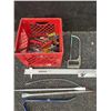 Image 1 : Hand Tool Lot And Mastercraft Accu-Rip Guide 