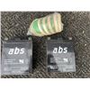 Image 1 : ABS 12-13 Rechargeable Batteries and Packaged Green Discs