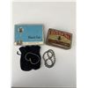 Image 1 : Black Cat and Beeswing Cigarette Tins with Necklace & Bracelet