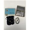 Image 2 : Black Cat and Beeswing Cigarette Tins with Necklace & Bracelet