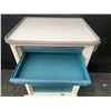 Image 9 : Multi-Drawer Medical Storage Cart With Locking Wheels