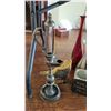 Image 2 : Red Glass, Time Keeper Oil Lamp