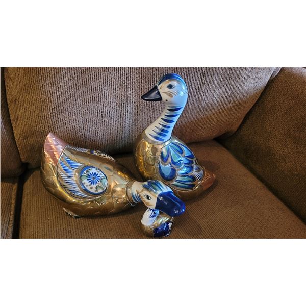 Porcelain Geese A
