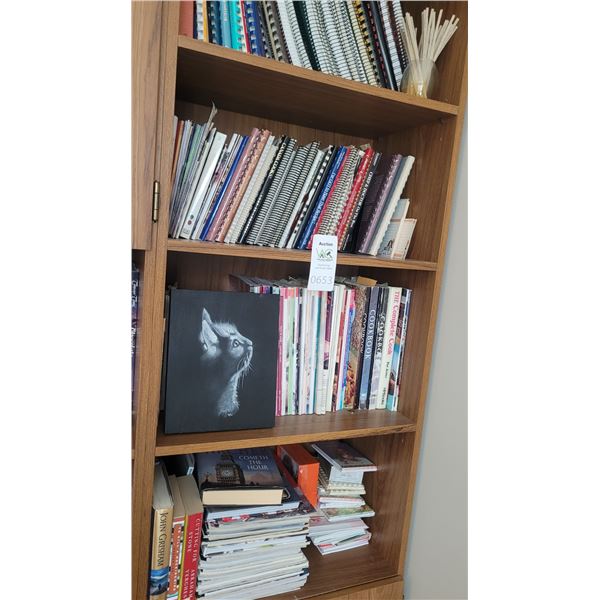 Cookbooks, Novels A