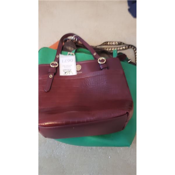 Faux Leather Handbags A
