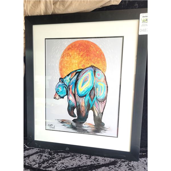 Métis/Cree Artist Carla Joseph Signed Art B