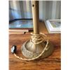 Image 6 : Vintage Slag Glass Lamp B