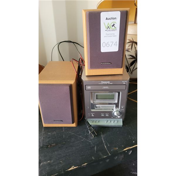 Panasonic CD Stereo System S4 B