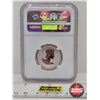 Image 3 : RCM Issue: A Historic Reign 2016 Gilt Canada $3 Maple Leaf : Fractional Reverse Proof Coin : 1/4oz (