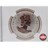 Image 4 : RCM Issue: A Historic Reign 2016 Gilt Canada $4 Maple Leaf : Fractional Reverse Proof Coin : 1/2oz (