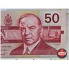 Image 6 : Canada $50 Bill : 1988 "2 Digit" : Knight/Dodge #FHZ0333033