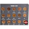 Image 2 : Canada One Cent (Page of 22) : 2001; 2001P; 2002 Golden Jubilee; 2002P Golden Jubilee; 2003 Crowned 