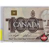 Image 2 : Canada $100 Bill : 1988 "Bird Series" : Knight/Thiessen #BJL0389992
