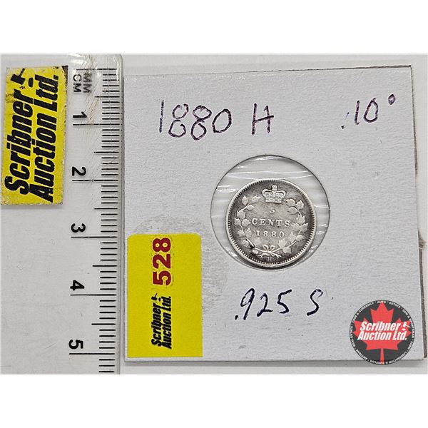 Canada Five Cent 1880H