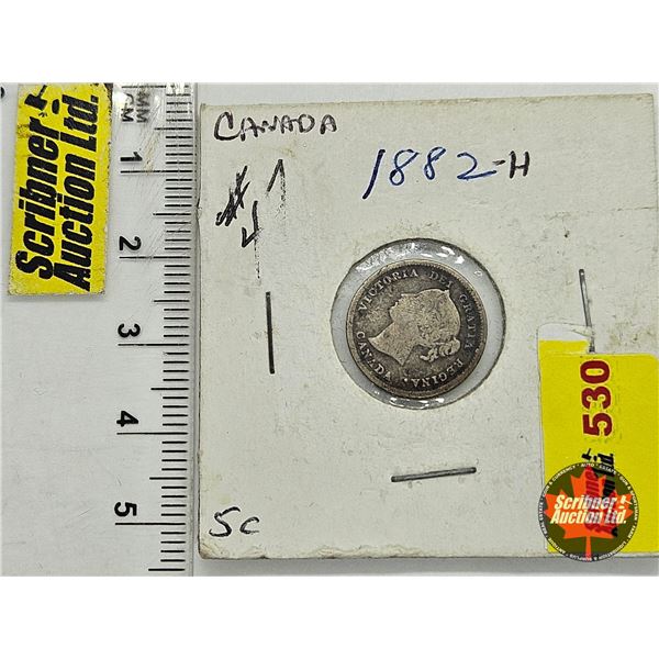 Canada Five Cent 1882H