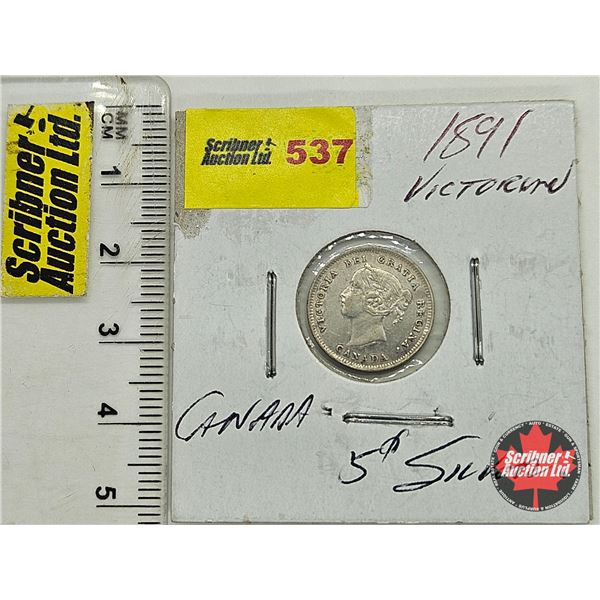 Canada Five Cent 1891