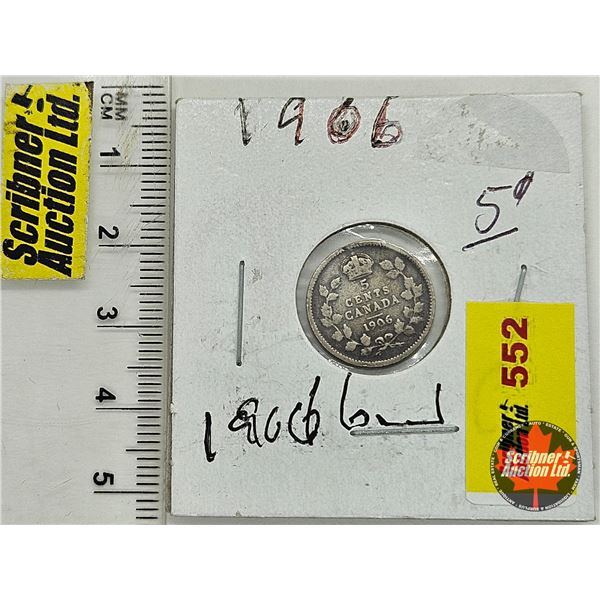 Canada Five Cent 1906