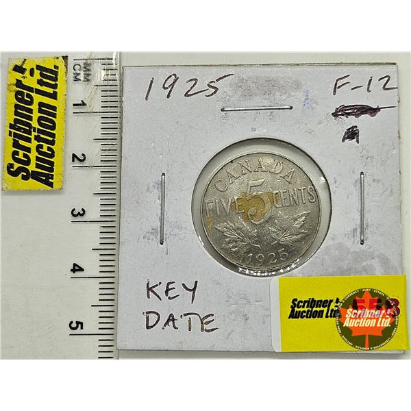 Canada Five Cent 1925