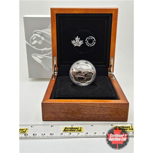 RCM Canada 2016 : $20 Fine Silver Coin : Master of the Sea : The Orca (COA#1499) (99.99%)
