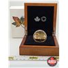 Image 1 : RCM Canada 2019 : $20 Fine Silver Coin : Iconic Maple Leaves (COA#3027) (99.99%) (Gold Plated ~ Scal